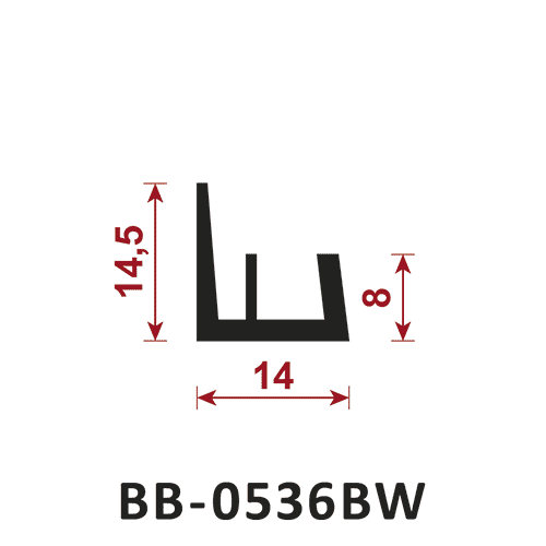 uszczelka do klimatyzacji i wentylacji BB-0536BW