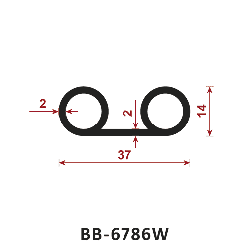 uszczelka typu B BB-6786W