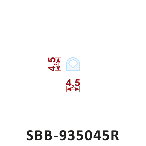 uszczelka silikonowa lita SBB-935045R
