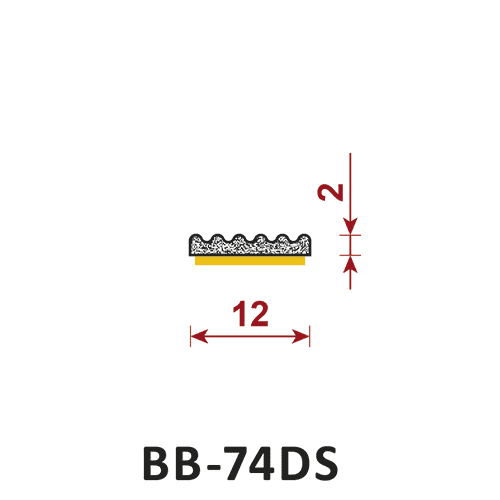 uszczelka samoprzylepna BB-74DS